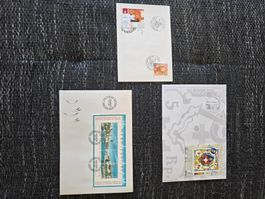 Briefumschläge mit Schweizer Marken 614 FDC