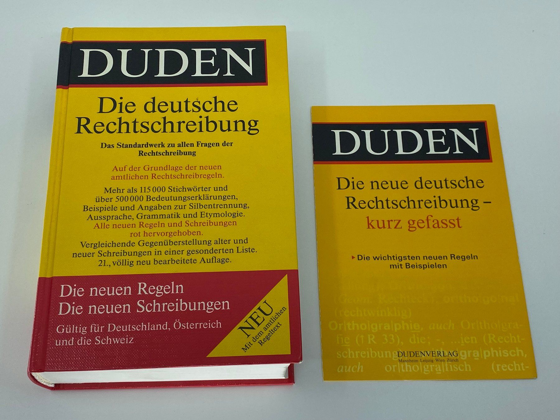Libri: DUDEN 1 Die deutsche Rechtschreibung – Nuovo (secondo la descrizione) da Langwiesen venduto da Restposten-24