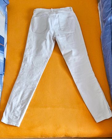 pantalon blanc  Myarys® avec lacets, M
