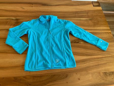 Poivre Blanc Turquoise türkis Fleece Jacke Grösse 140