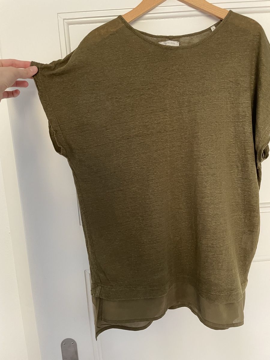 Modissa Top: Modissa Khaki Shirt – Nuovo (secondo la descrizione) da Zürich venduto da Ali-Olmi 1