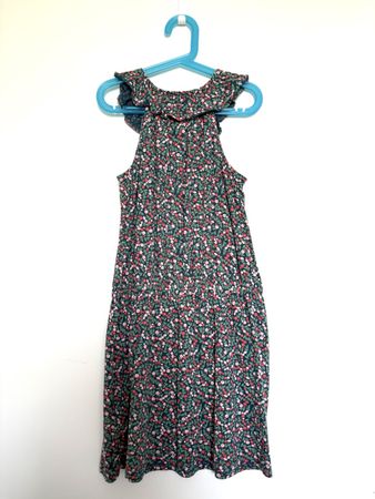 Robe enfant imprimé floral taille 140