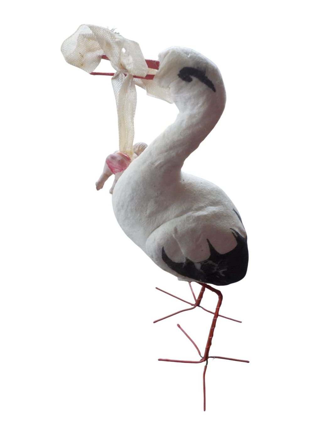 Tutte le decorazioni: Weihnachtsschmuck Storch Watte – Usato da Mörschwil venduto da antiksalon 3