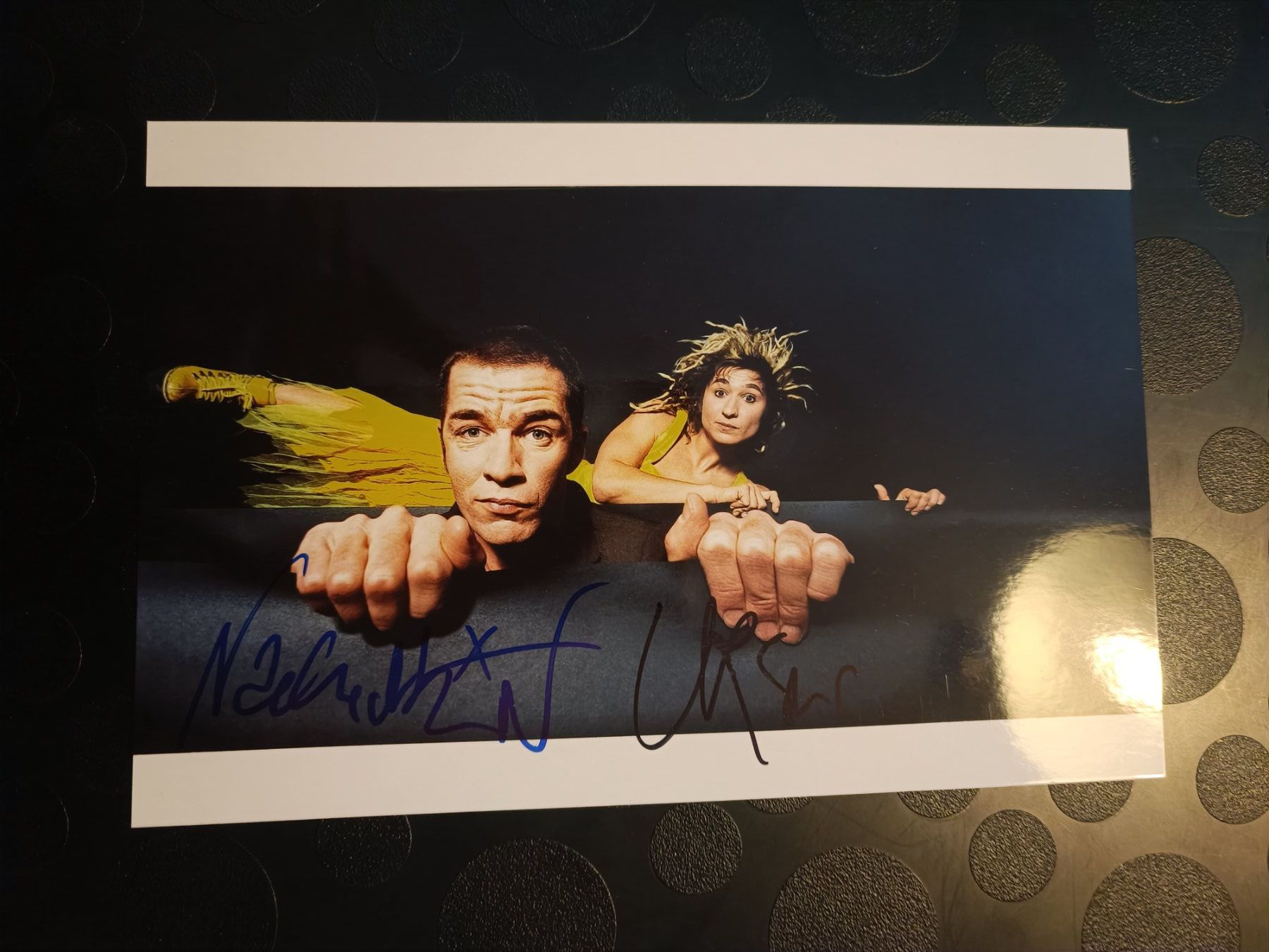 Autografi: Ursus & Nadeschkin - handsigniert 13x18cm – Usato da Menziken venduto da Artographs