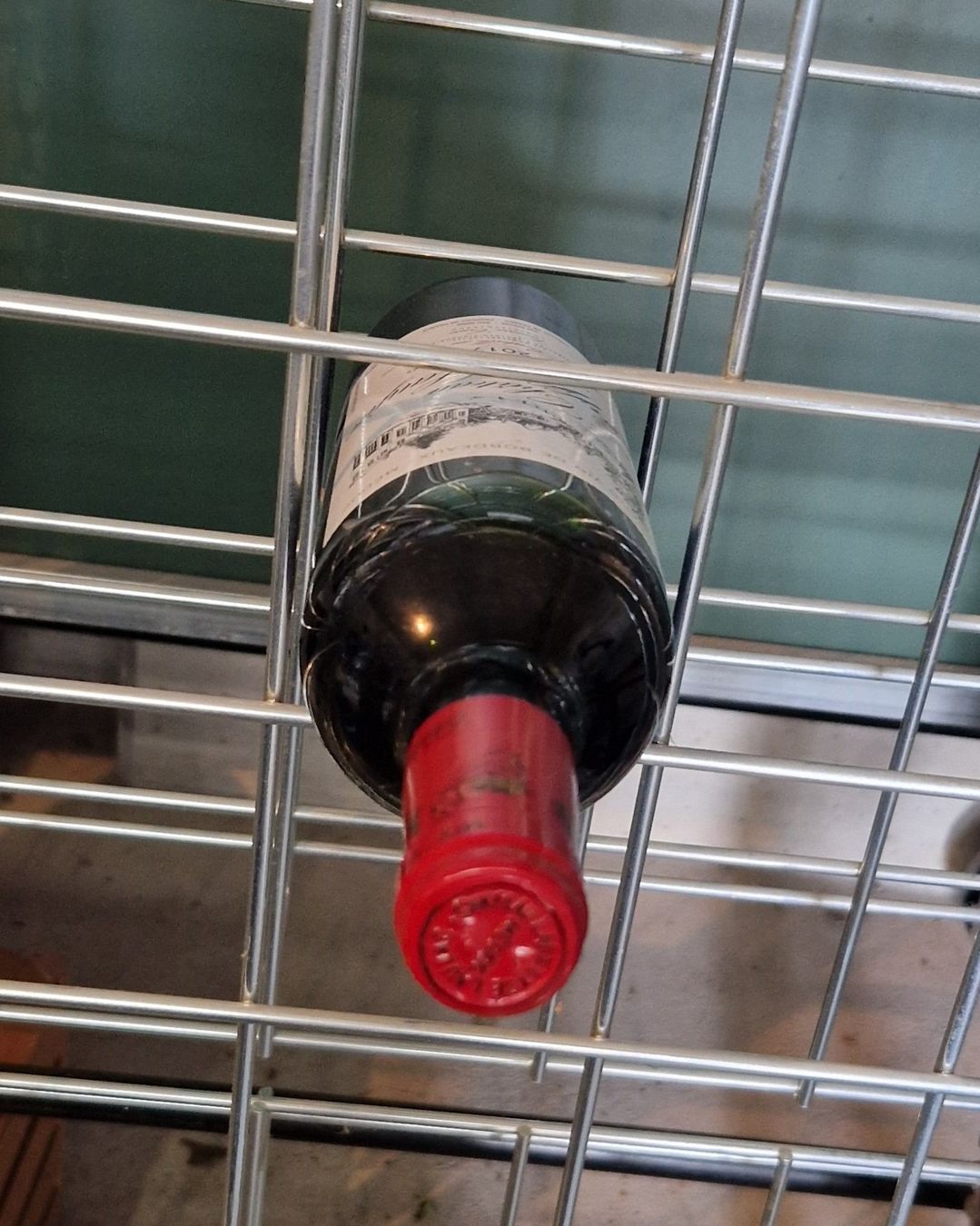 Portabottiglie: Weinständer für 100 Flaschen – Usato da Hirschthal venduto da Needfulthings 1