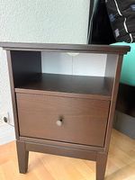 2x IKEA IDANÄS Nachttisch dunkelbraun 