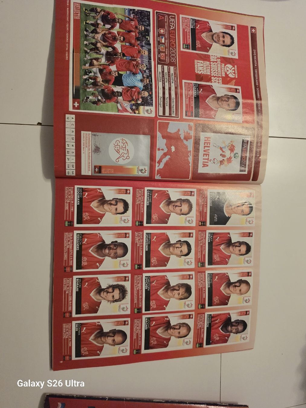 Panini Album: Album Panini de l'euro 2008 100% Complet – Usato da Fleurier venduto da Doun 3