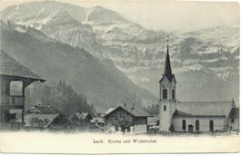LENK Kirche und Wildstubel