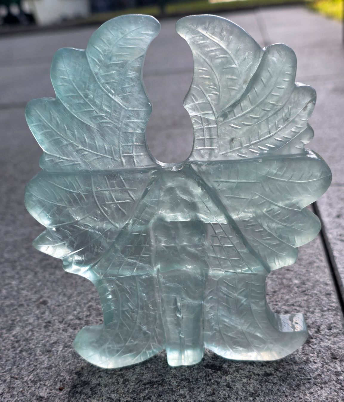 Minerali & Pietre curative: Fluorit Seraphim Engel 496g – Nuovo e nell'imballaggio originale da Matzingen venduto da Shay_Crystalz 2