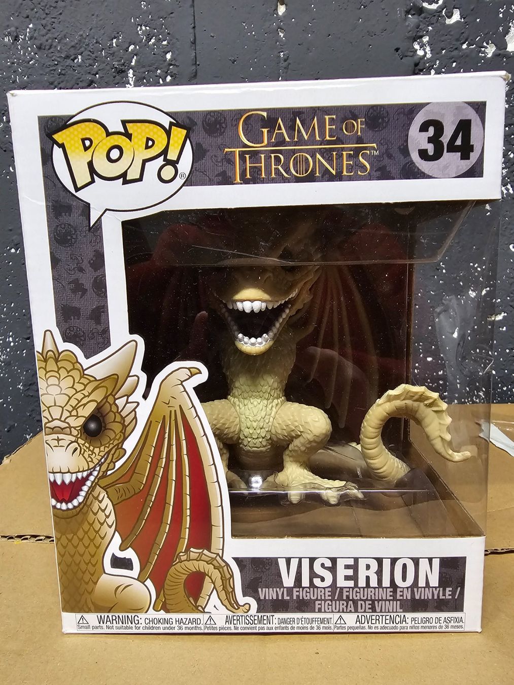 Funko Figuren: Funko Pop! Viserion Nr. 34 – Neu (gemäss Beschreibung) aus Dulliken von Haexli33