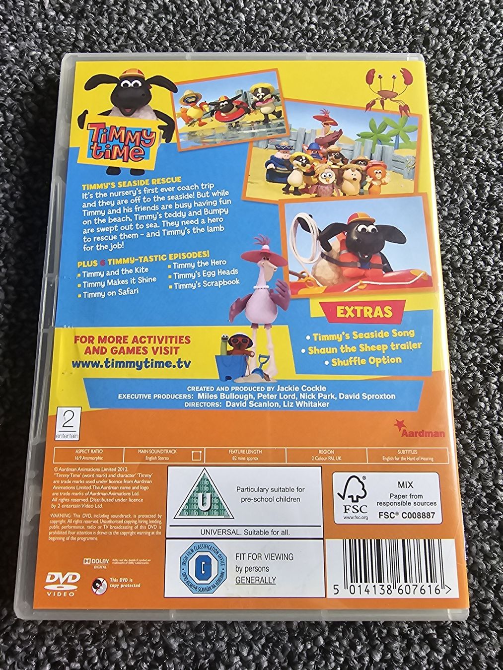 Tutti i DVDs: Timmy Time DVD (18944) – Usato da Ruswil venduto da jan_bxl5 1