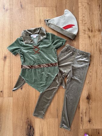 Zara Kids - Peter Pan Kostüm, Gr. 116-120