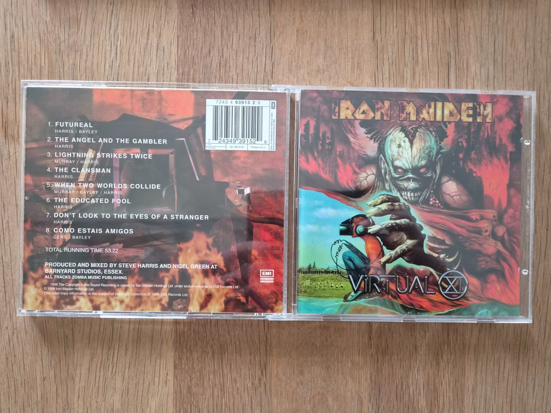CDs: CD Iron Maiden - Virtual XI, 1998 – Gebraucht aus Nebikon von Harley-Davidson01