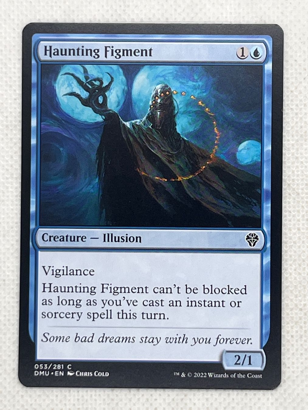 Magic The Gathering Carte collezionabili: MTG Haunting Figment DMU 53 Englisch Common – Usato da Hinterkappelen venduto da Kim1992