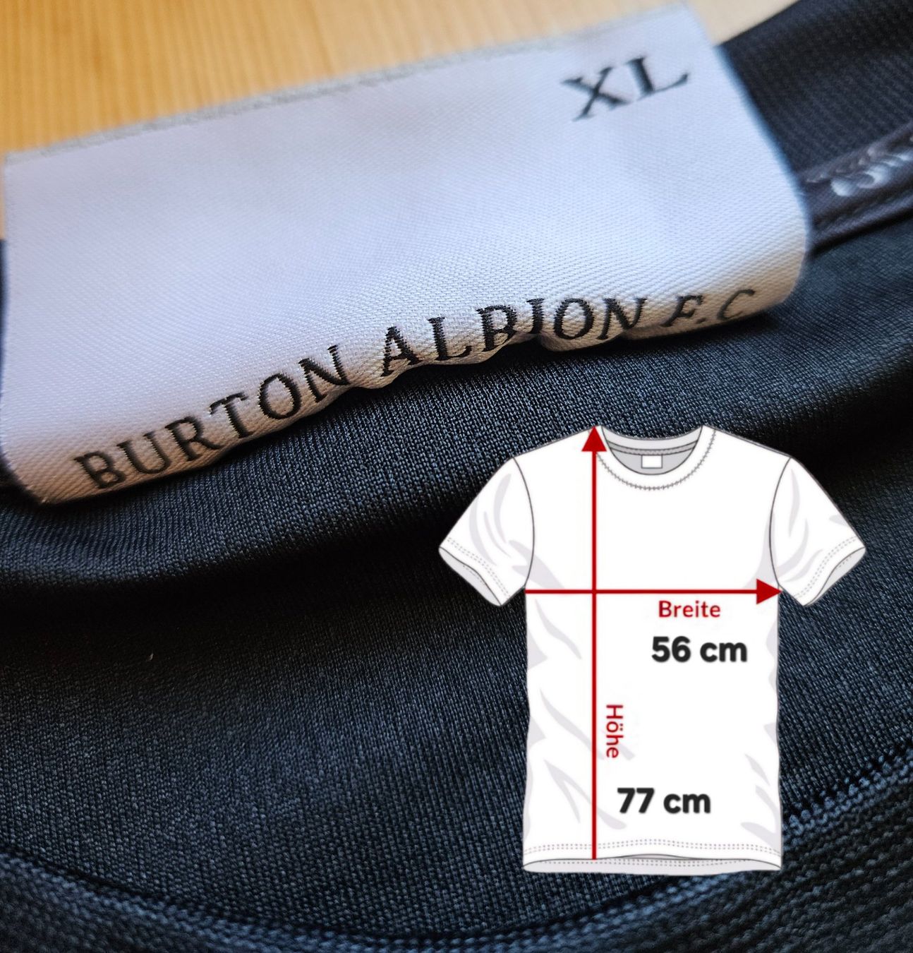 Maillots de corps & Pantalons: Burton Albion Trainingsshirt TAG Grösse XL Trikot – D'occasion à Hägglingen par United-Village-Trade 5