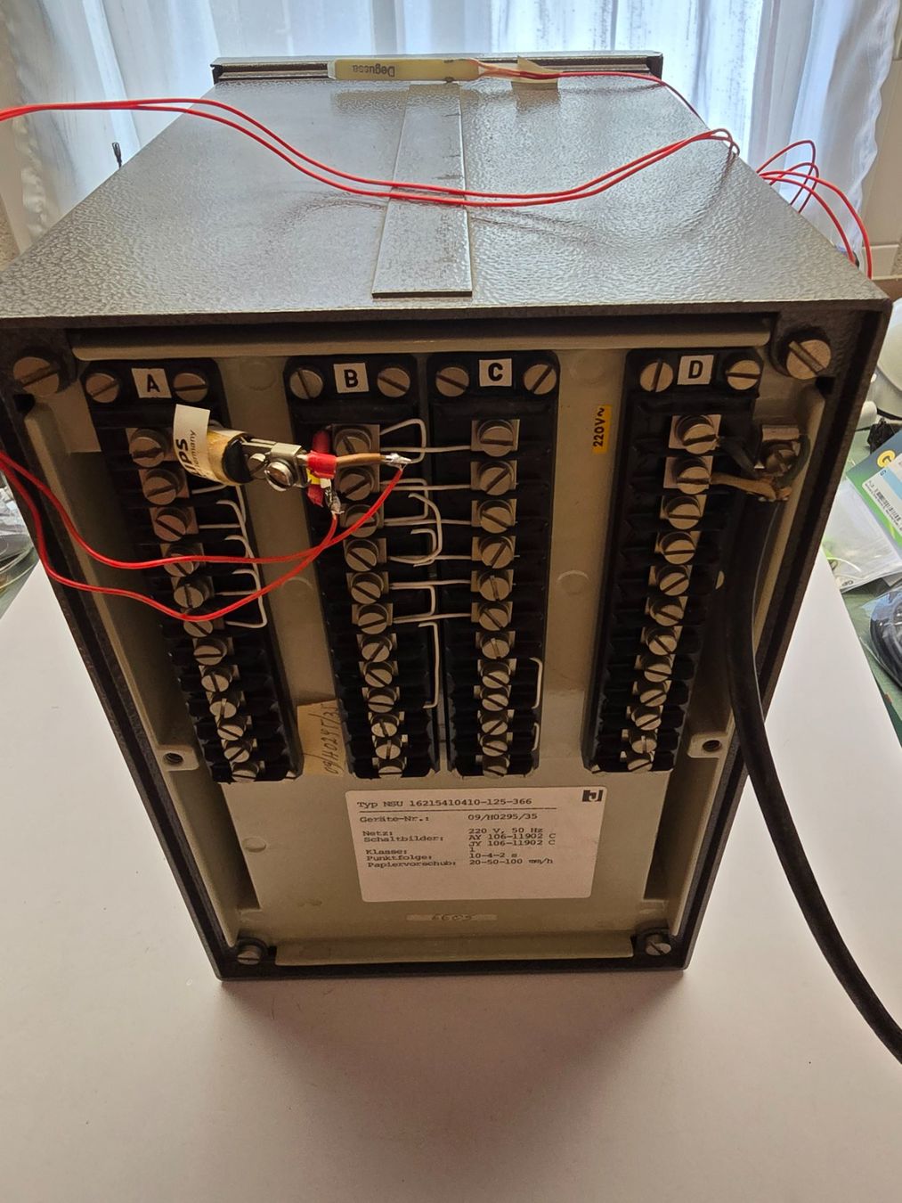 ABB Misurare: Temperaturschreiber / H&B Fallbügelschreiber – Usato da Balgach venduto da Zwickau01 2