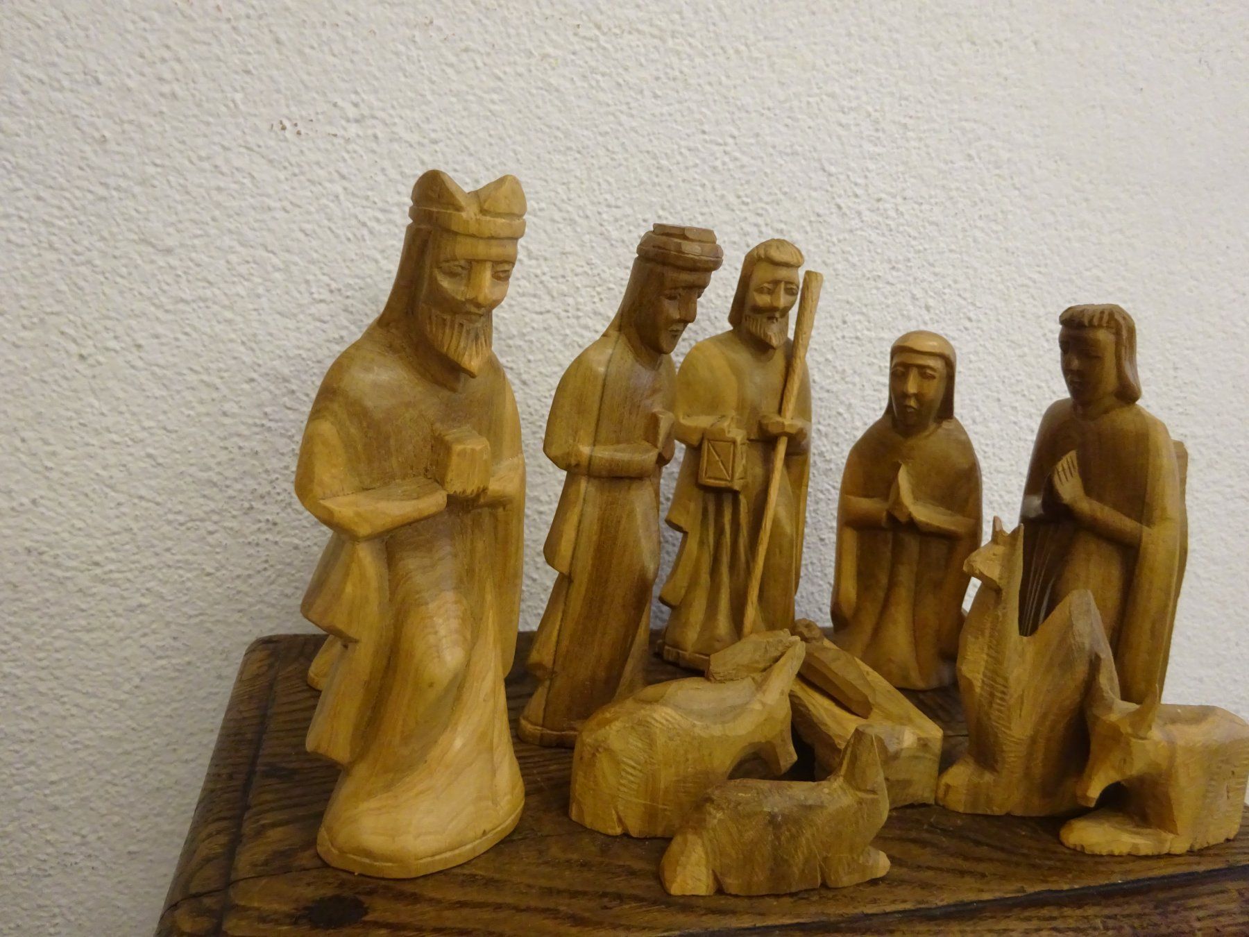 Sculture & Statue: Palästina Krippe / Holz, vollständig – Usato da Esslingen venduto da eintagammeer 1