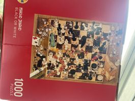 Puzzle 1000 Stk. Marino Degano Black or White
