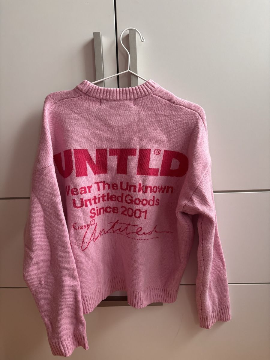 Bershka Maglioni & Felpe: Pullover rosa mit Aufdruck UNTLD Grösse XS – Nuovo (secondo la descrizione) da Spiez venduto da menost 3