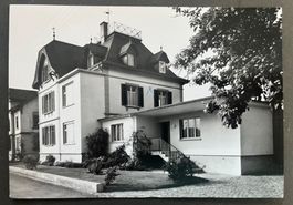 STEIN am Rhein SH, Pension Friedheim. Ca. 1950