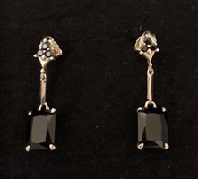Thomas Sabo Ohrhänger aus Sterlingsilber mit schwarzem Onyx