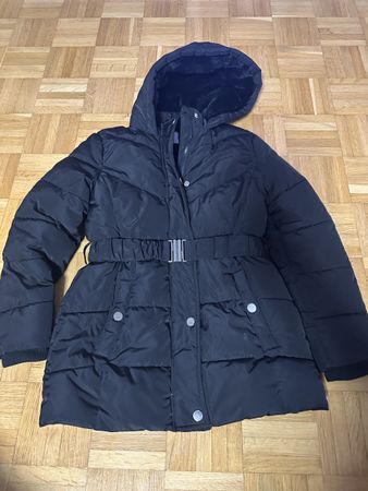 Primark Cares, Fille Winterjacke, Schwartz, 140