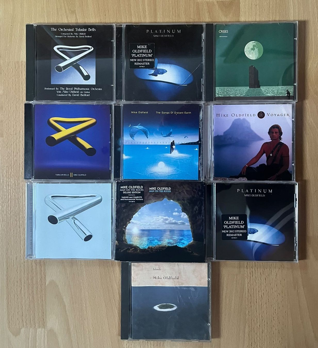 CD: MIKE OLDFIELD CDs – Usato da Sevelen venduto da Sparta01