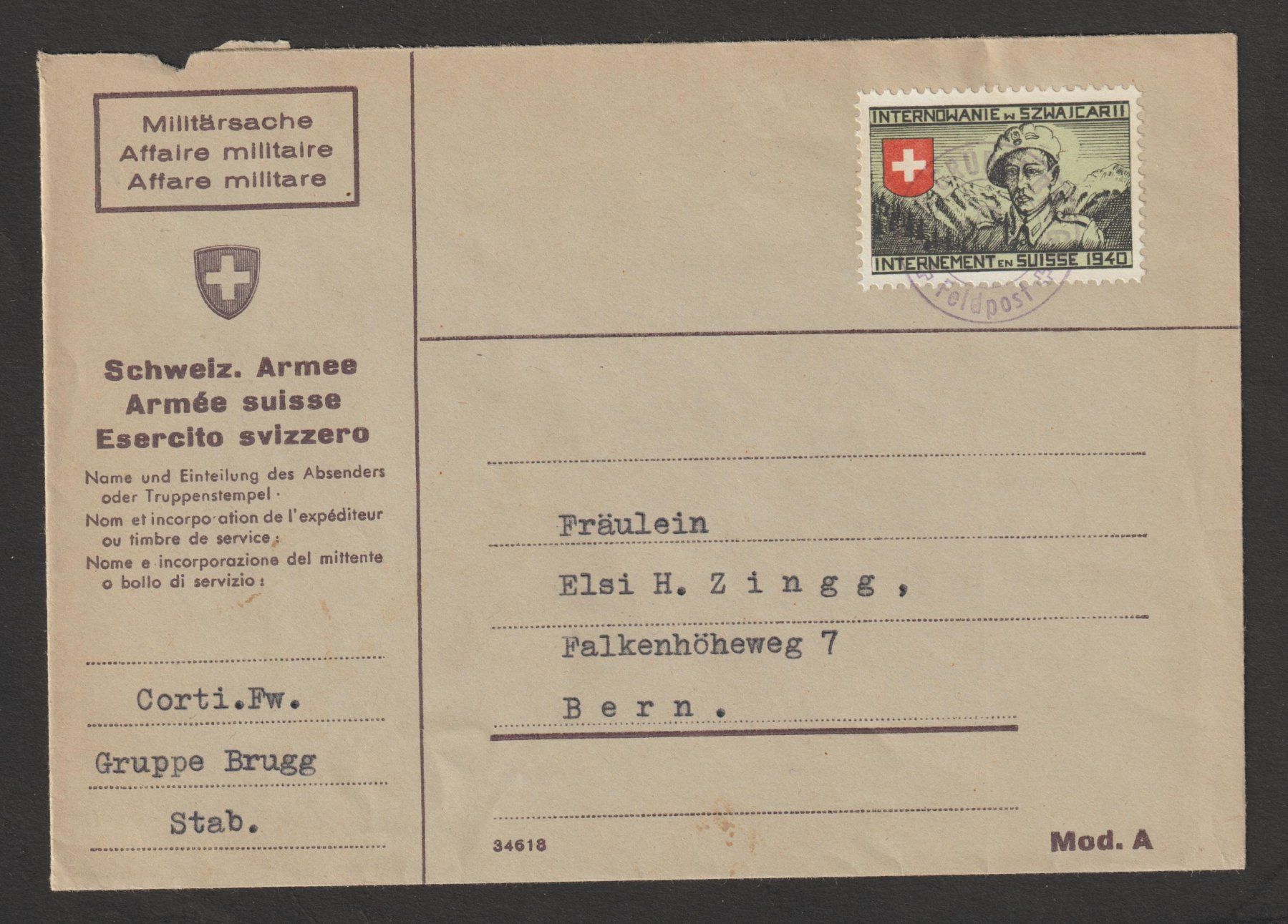 Tutti i francobolli: Verschiedenes Nr. 11/1 FP – Usato da Siebnen venduto da Fstaehli