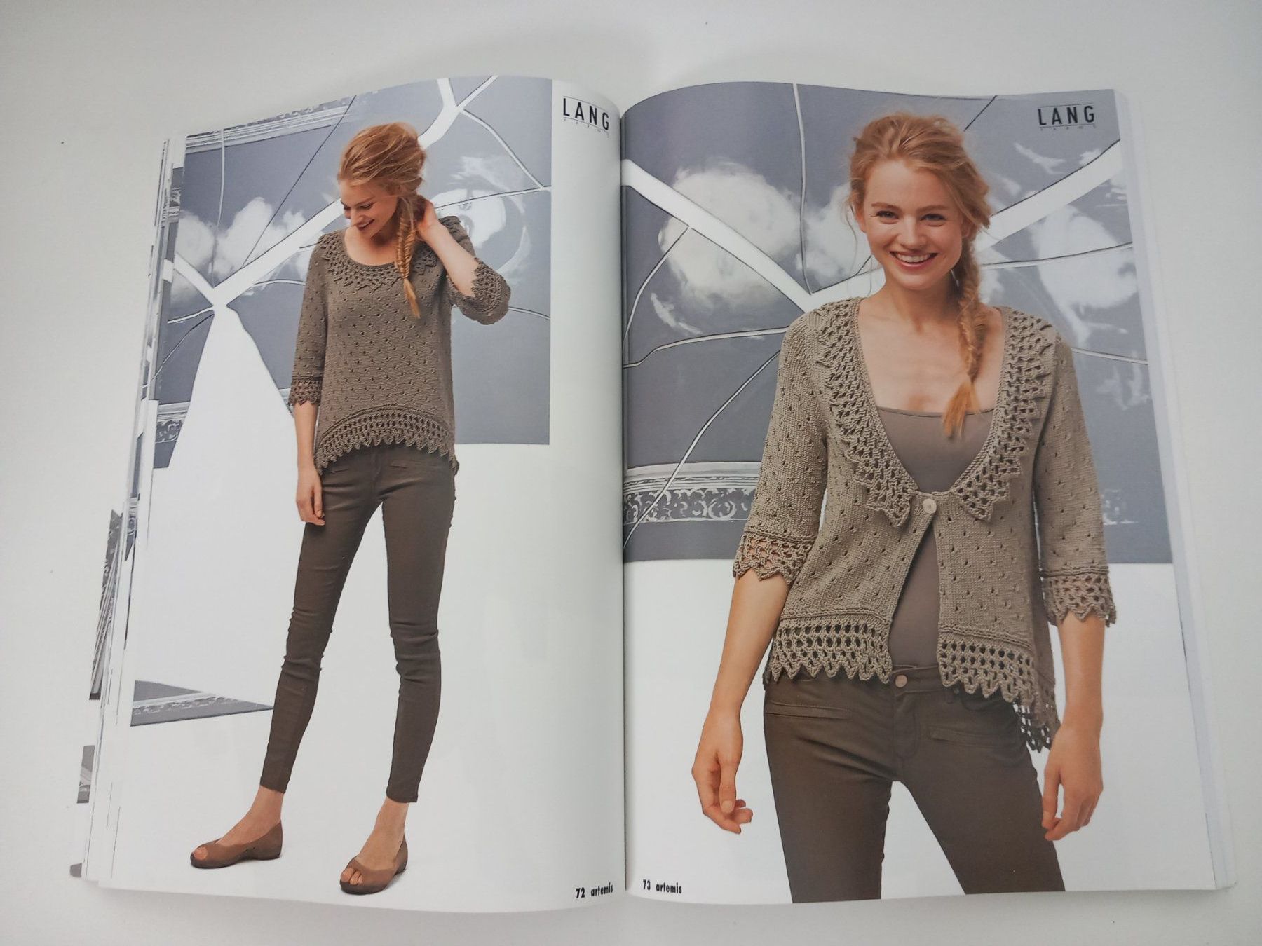 Riviste & Magazine: Anleitungsheft Strick Lang Yarns Collection – Nuovo (secondo la descrizione) da Oensingen venduto da SpiPhEg46 2