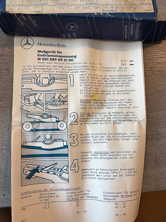 Tutti pezzi di ricambio auto: Original MB Ersatzteile  – Usato da Seuzach venduto da Lmlolli 2
