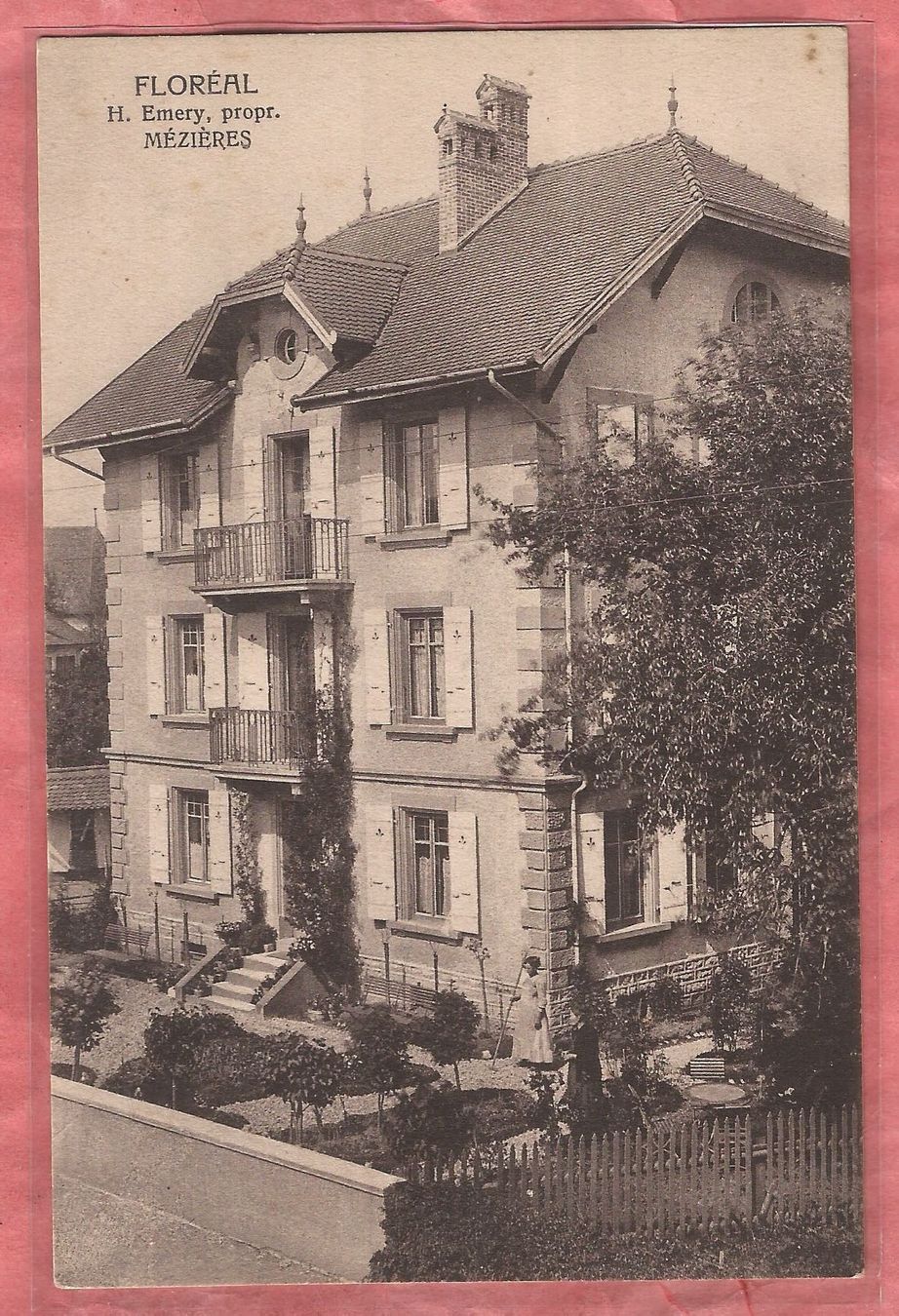 Cartoline postali: Mézières - Floréal - 1913 – Usato da Fislisbach venduto da Porano