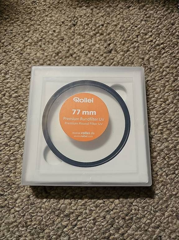 Filtri: Rollei 77mm UV Schutzfilter Glasfilter – Usato da Glarus venduto da noflow 1