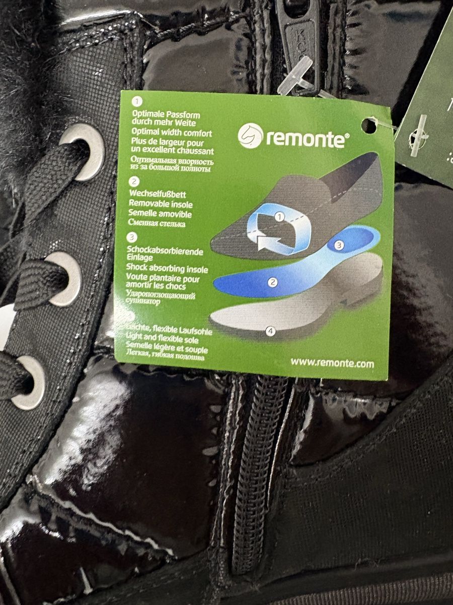 Scarpe da donna: Neu Remonte Dameschuhe remontex Gr. 39, Schwarz, – Nuovo (secondo la descrizione) da Thun venduto da jeff070 6