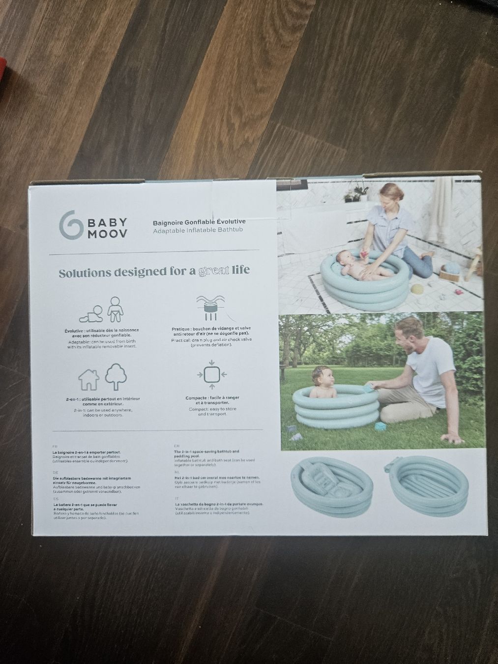 Vasche da bagno: Babymoov inflatable bathtub NEW – Nuovo e nell'imballaggio originale da Affoltern am Albis venduto da Katarinushka