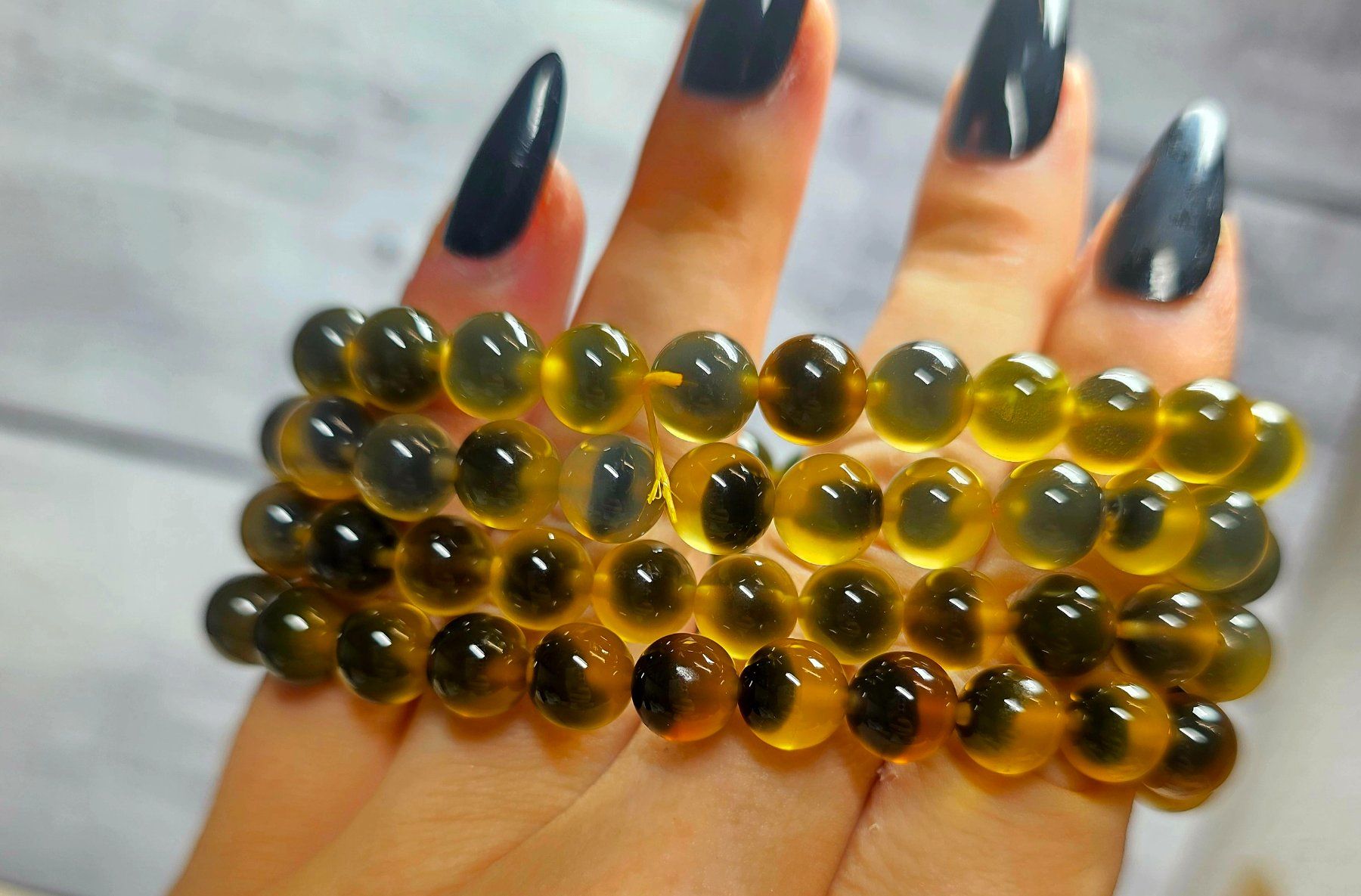 Minerali & Pietre curative: Candy Achat Armband 8mm – Nuovo e nell'imballaggio originale da Matzingen venduto da Shay_Crystalz