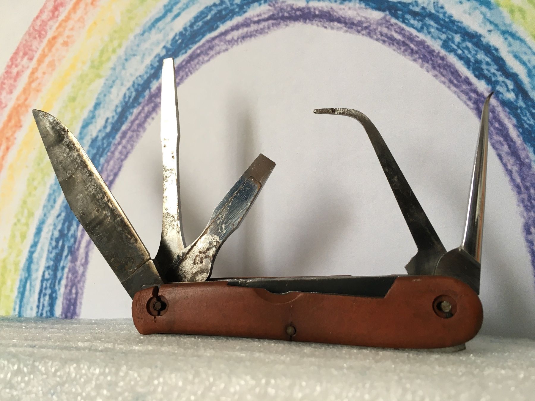 Victorinox Taschenmesser: VICTORIA SWITZERLAND - Sackmesser - S.B.B. C.F.F. – Gebraucht aus Andwil SG von Rainboli 1