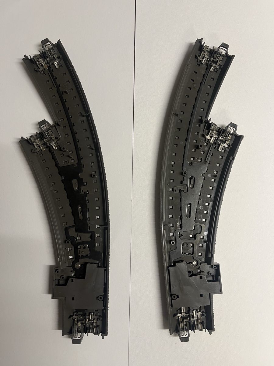 Märklin Modelleisenbahnen: Märklin HO Bogenweichen rechts und links  – Gebraucht aus Schliern b. Köniz von paki66 2