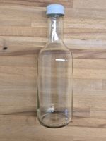 Glasflasche 250ml weiss Vetropack mit Deckel MCA 28 (5 Stk.)