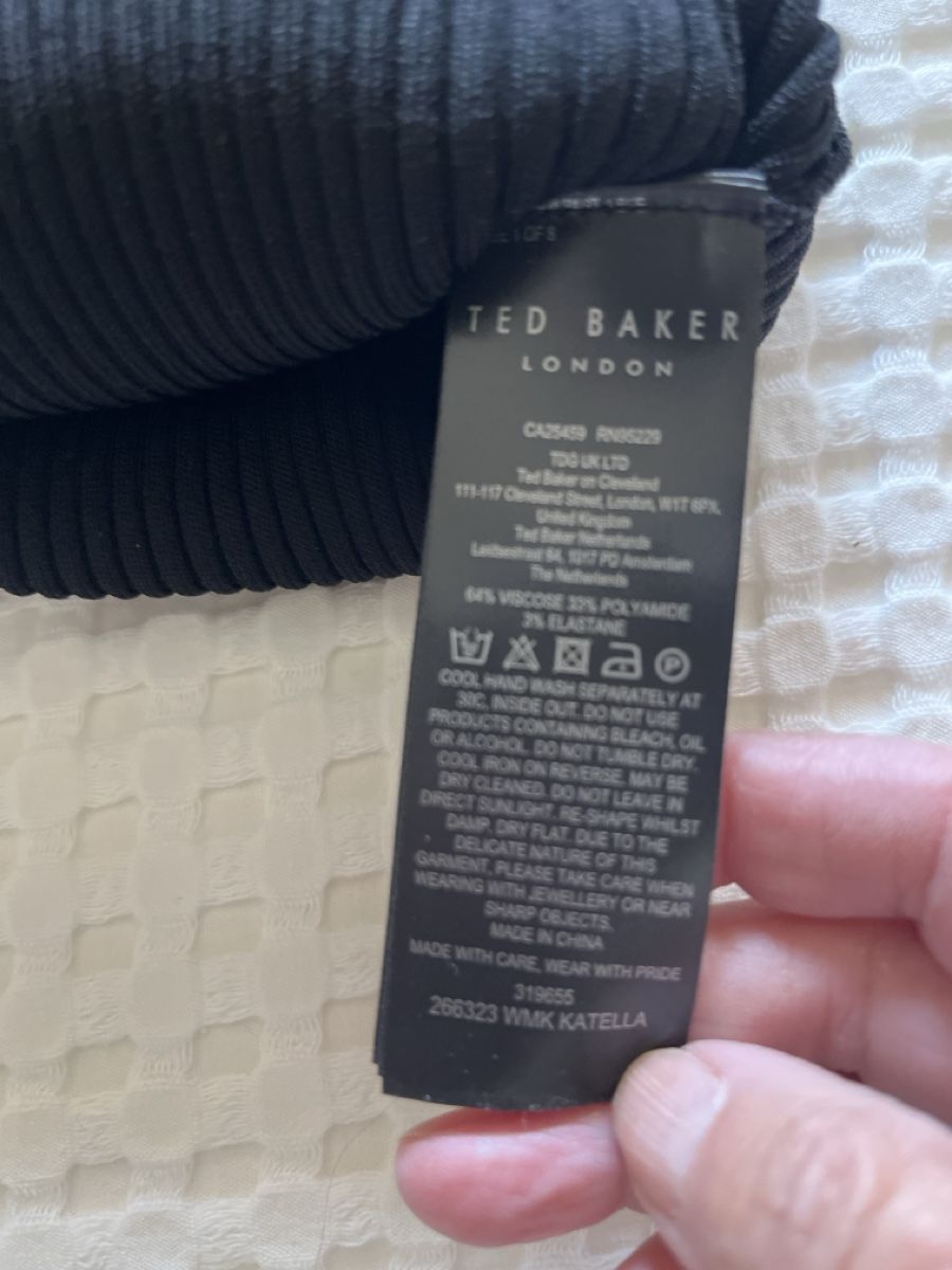 Maglioni & Felpe: Très élégant Ted Baker pull noir côtelé, TXS – Nuovo (secondo la descrizione) da Crans VS venduto da Vera3014 4