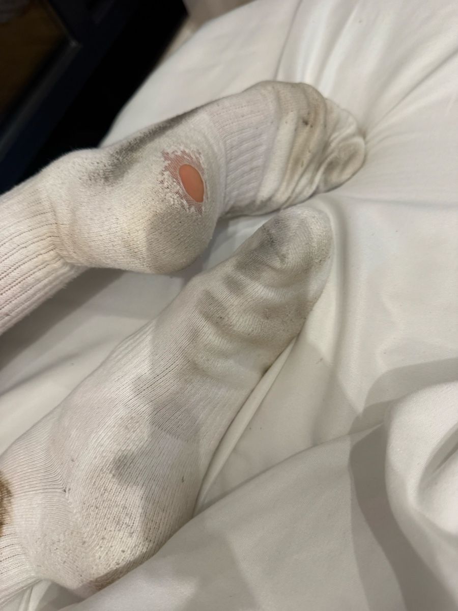 Calze: Chaussettes blanche - trouée - usées  – Difettoso da Fully venduto da Luca_J.F. 4