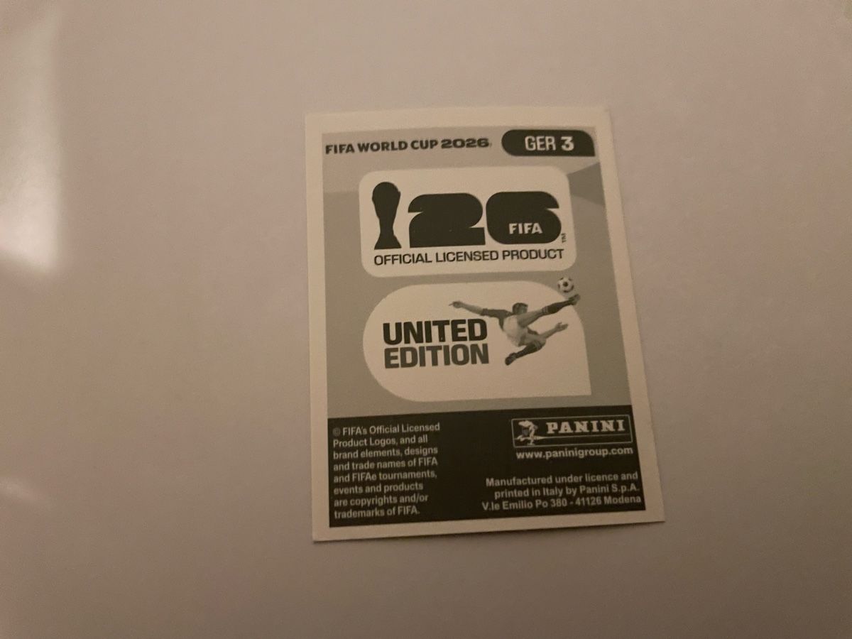 Panini Sammelbilder & Trading cards: FIFA WM 2026 Jonathan Tah GER 3 – Neu (gemäss Beschreibung) aus Winterthur von Cobraforce 1