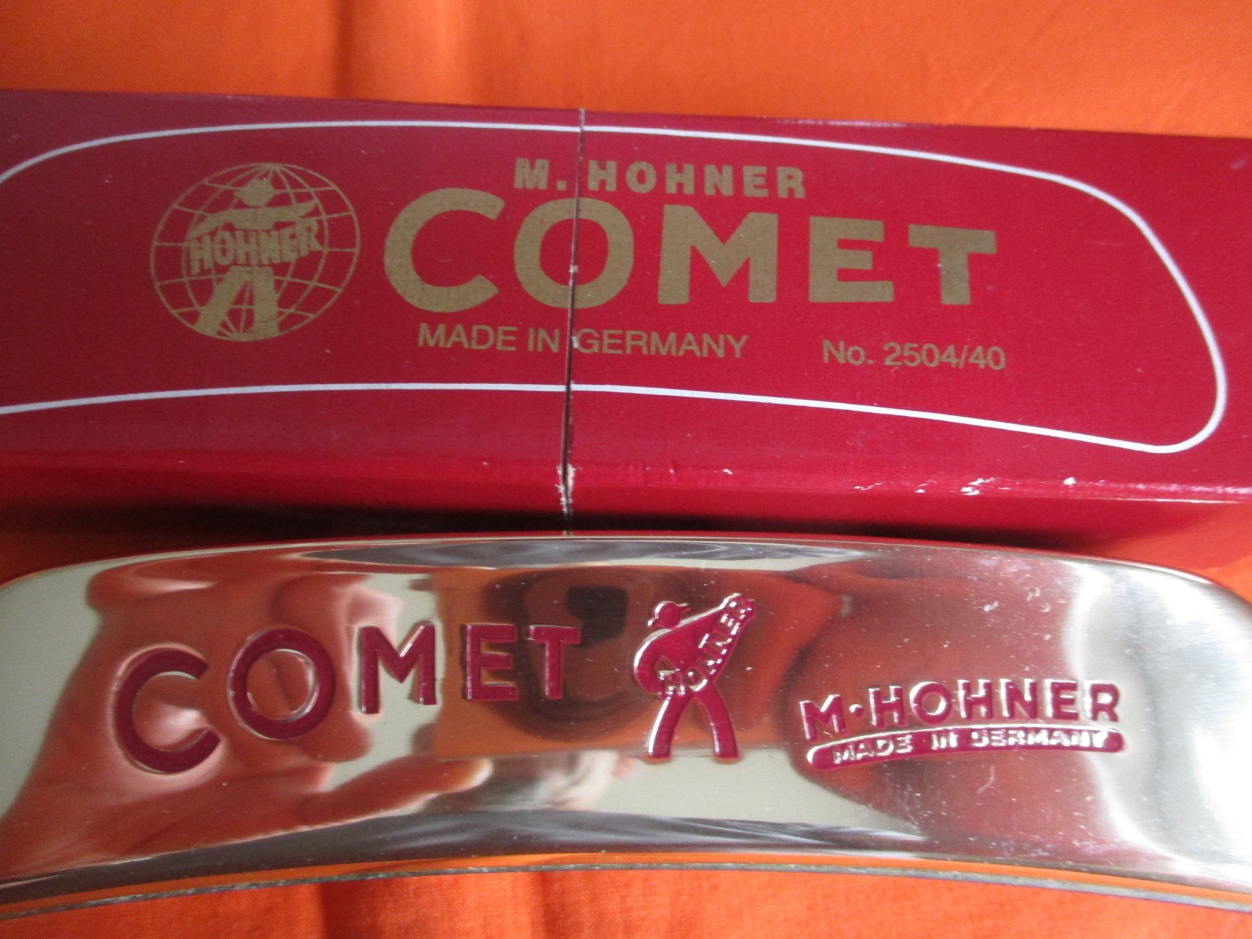 Hohner Musikinstrumente: Comet Mundharmonika, M.Hohner – Gebraucht aus Birsfelden von alles-muss-raus 1
