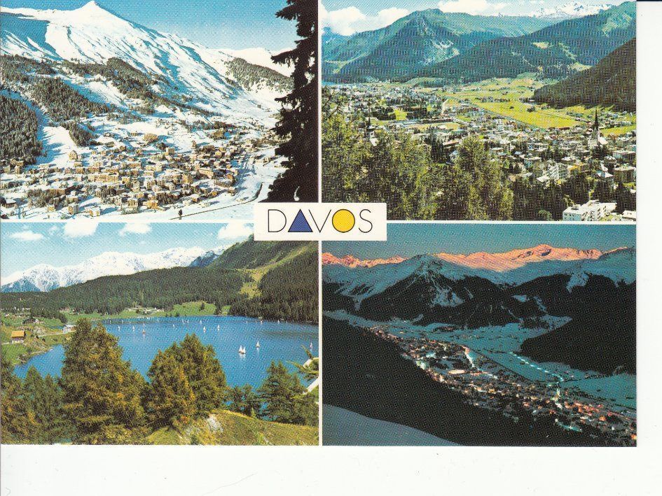 Cartoline postali: Davos 29 um 1995 – Usato da Bürglen TG venduto da StampGraf