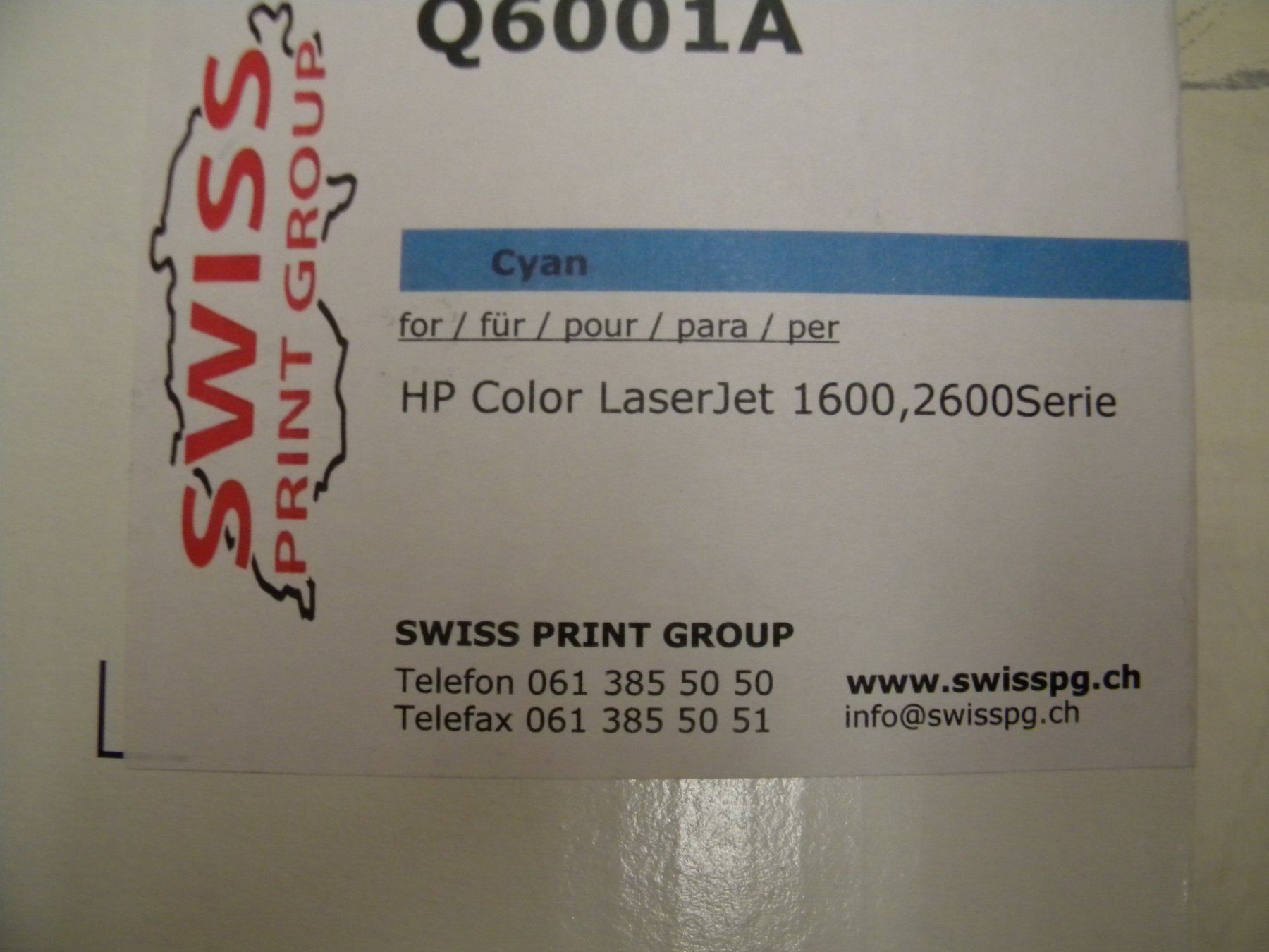 Druckerpatronen & Toner: Q6001A 124A – Neu und originalverpackt aus Bühler von Wini100 1