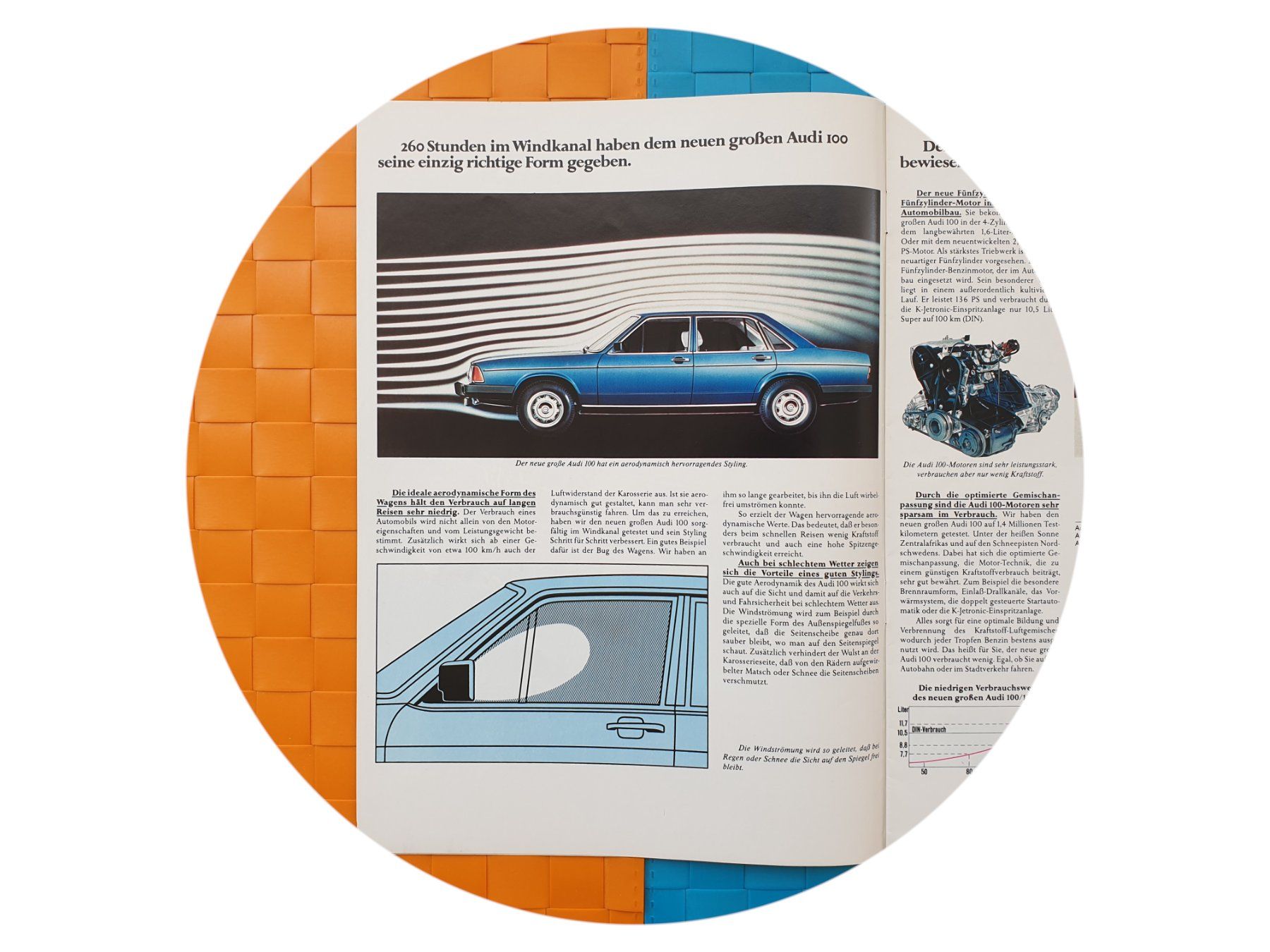 Zeitschriften & Magazine: AUDI 100 LIMOUSINE 1976 - Prospekt / Katalog – Gebraucht aus Viganello von CARLiteratur 2