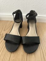 Sandalen Tamaris schwarz Blockabsatz Grösse 38 gebraucht