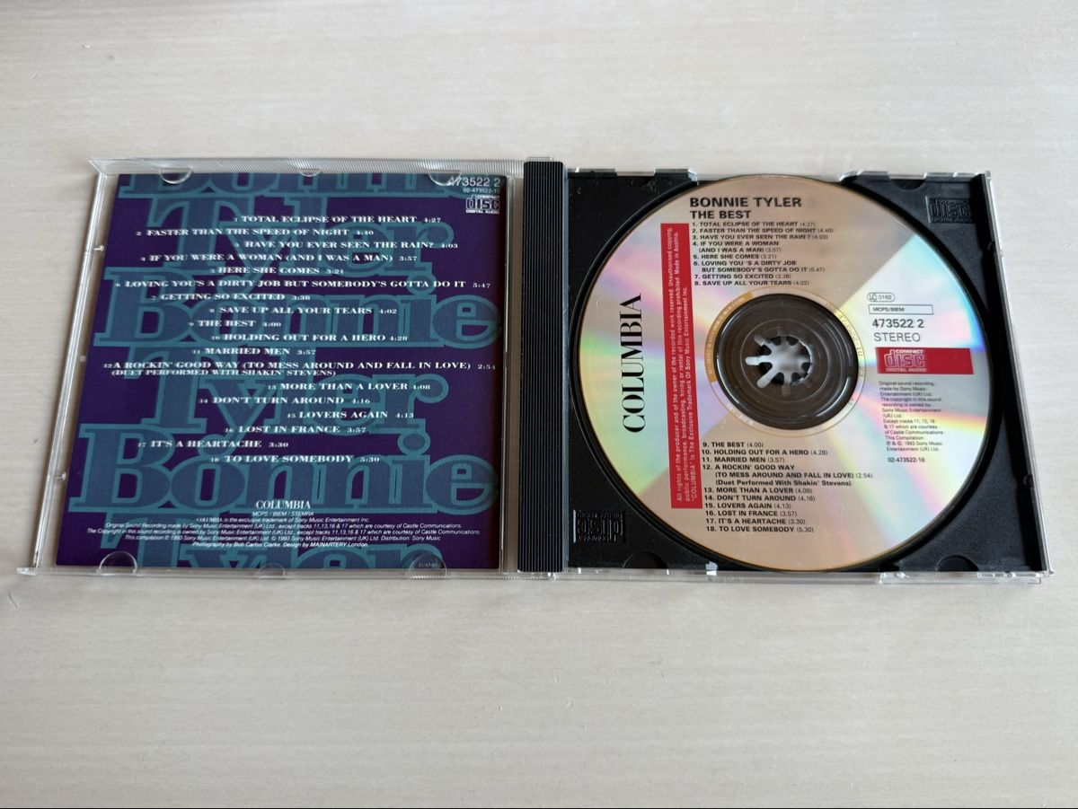 CDs: CD Bonnie Tyler The Best – Gebraucht aus Oberried Brienz von Chyara 2