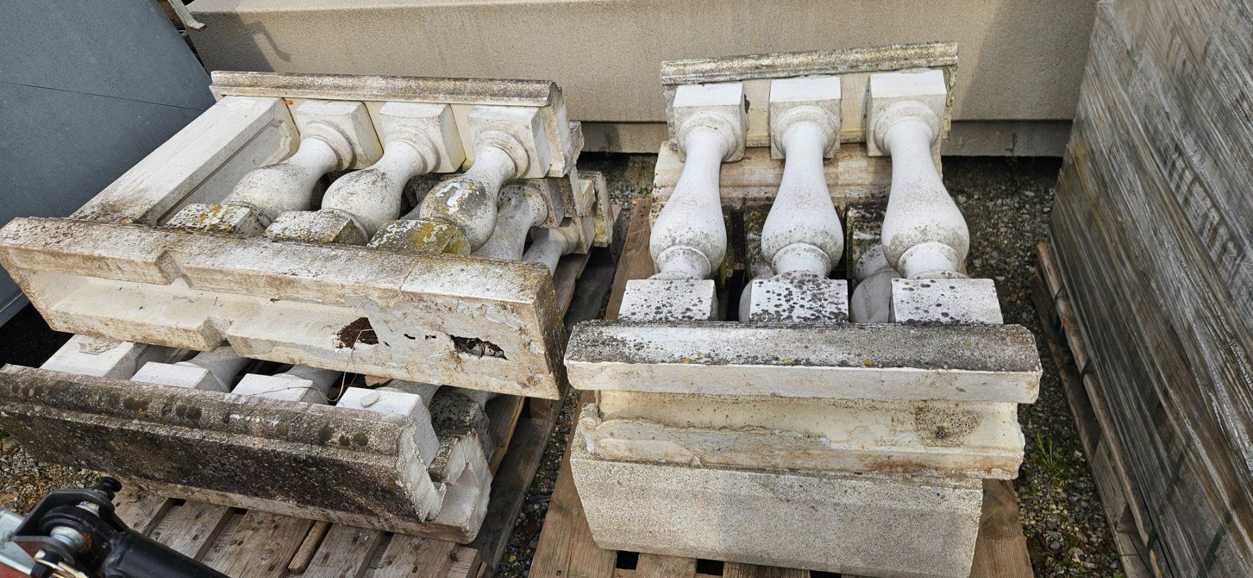 Tutte le decorazioni: Antike Balustrade aus Stein / Garten Deko – Usato da Wynigen venduto da Appaloosa01 3