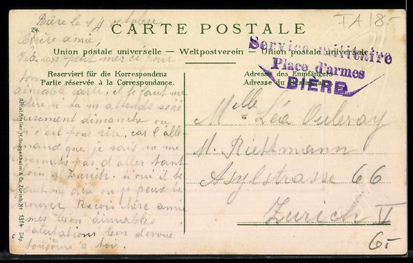 Cartes postales: AK Bière, Camp de Bière – D'occasion à Berlin par bartko-reher 1