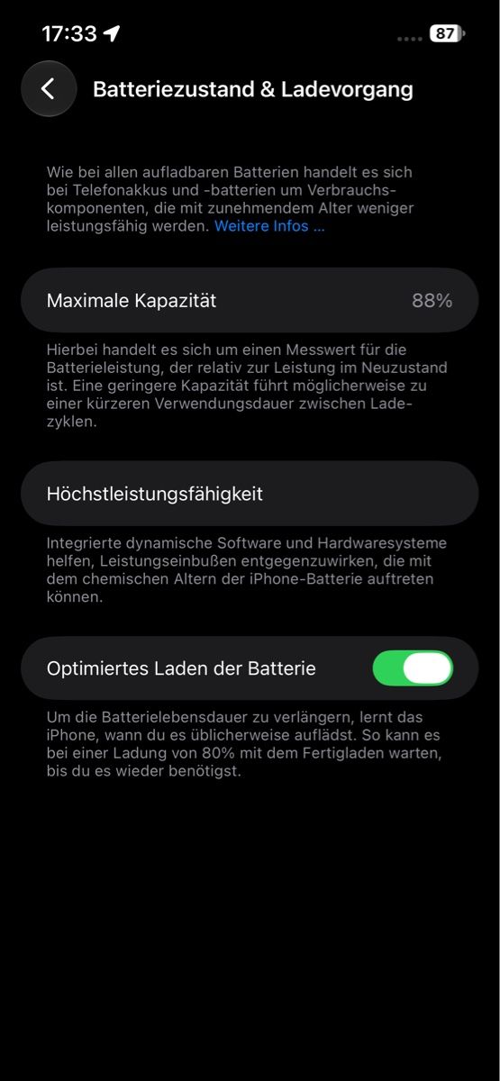 Apple Telefoni cellulari / Smartphones: iPhone 13 256GB Midnight – Usato da Zürich venduto da juanoune 6